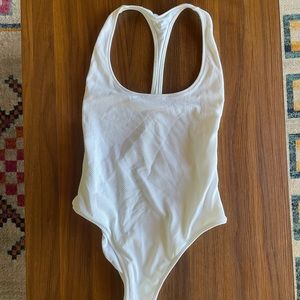 Aerie White Size Small Bathing Suit